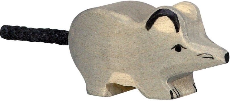 Holztiger Maus