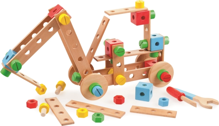 Tidlo Holz-Baukasten zum Zusammenbauen