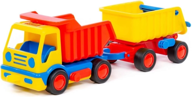 Kinder-LKW Basic – Kipper mit Anhänger