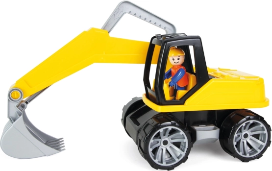 Kunststoff-Bagger LENA TRUXX in Geschenkbox, 37 cm