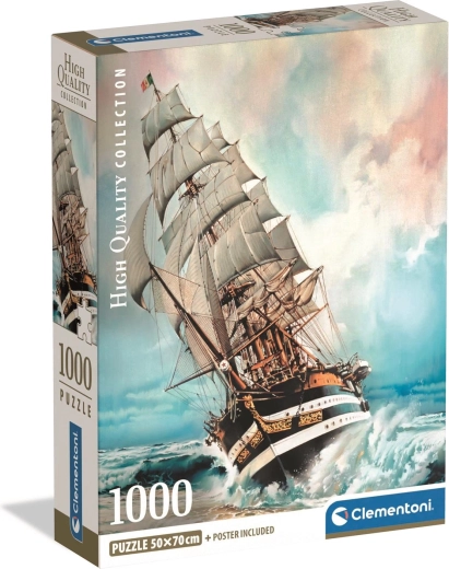 Clementoni Puzzle 1000 Teile Amerigo Vespucci