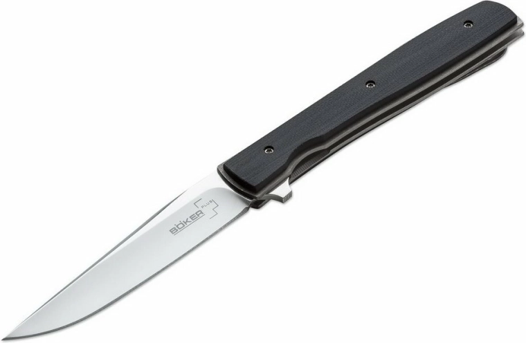 Böker Plus Urban Trapper Taschenmesser 8,7 cm, schwarzes G10