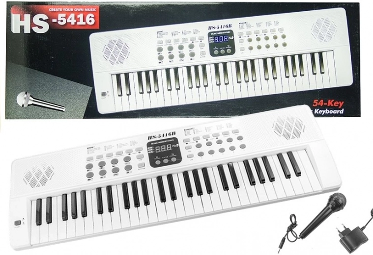 Elektronische Tastatur mit Mikrofon USB