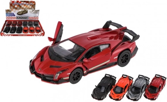 Modellauto Lamborghini Veneno Metall/Kunststoff 13 cm zum Aufziehen
