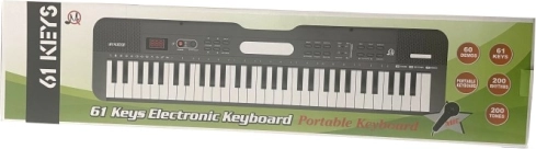 Kinderklavier mit Mikrofon