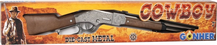 Cowboy-Metallgewehr für 8 Schuss von Gonher