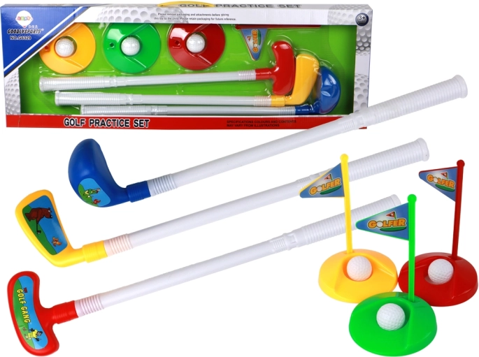 Minigolf-Set für Kinder, 12-teilig