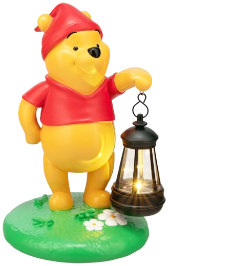 Disney Winnie Puuh Solarlampe mit Laterne - 1 Stück