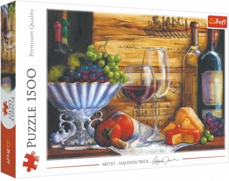 Trefl Puzzle Bild im Weinberg 1500 Teile 85 × 58 cm
