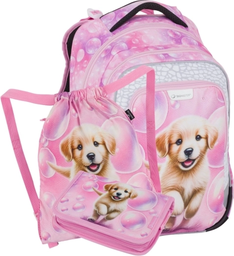 Bagmaster LUMI 26 A – kleines Schulset für Erstklässler – Hündchen