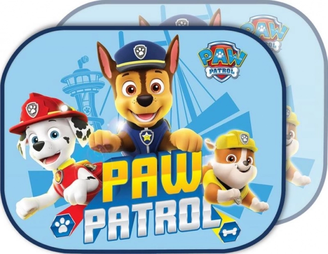 Kinder-Sonnenschutz PAW PATROL 44 × 35 cm, Set mit 2 Stück