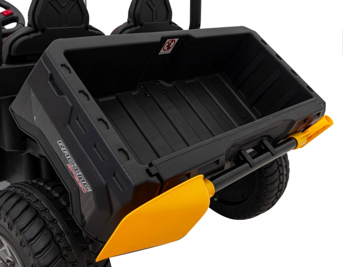 Elektrische Kippmulde und geräumiger Kofferraum