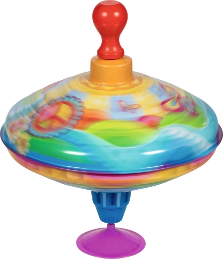 Goki Metallbrummkreisel Sun swirl – 1 Stück
