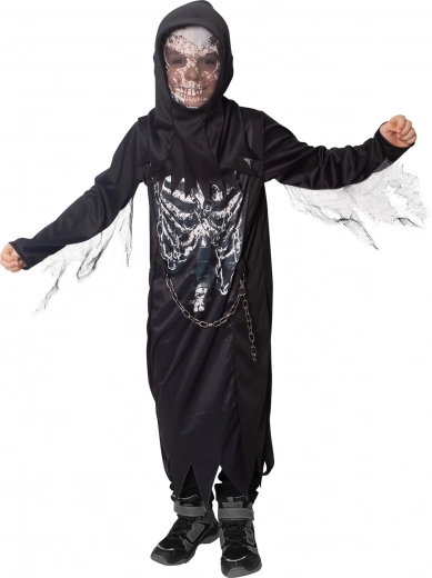 Kinderkostüm Sensenmann für Halloween
