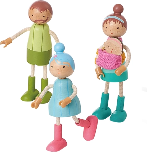 Eine Familie für ein Spiel voller Geschichten