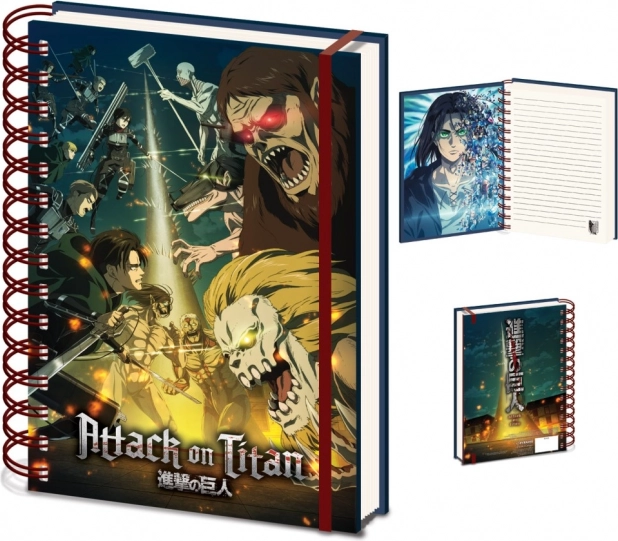 Ringbuchblock Attack on Titan