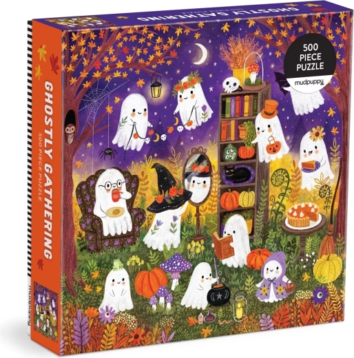 Mudpuppy Puzzle Spukige Gesellschaft 500 Teile