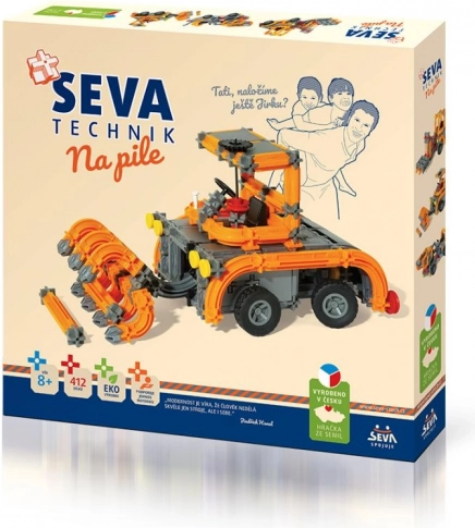 Bausatz SEVA TECHNIK – In der Säge, 412 Teile