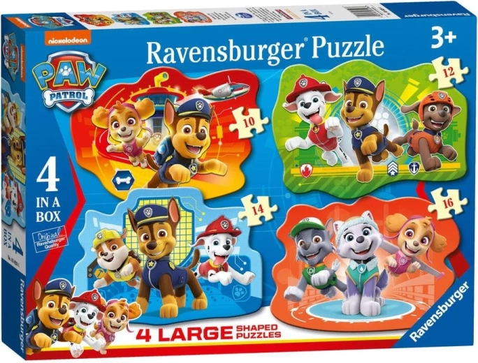 Ravensburger Puzzle Paw Patrol 4 in 1 (10–16 Teile)
