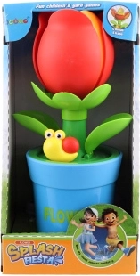 Wassersprühender Tulpenaufsatz für den Gartenschlauch