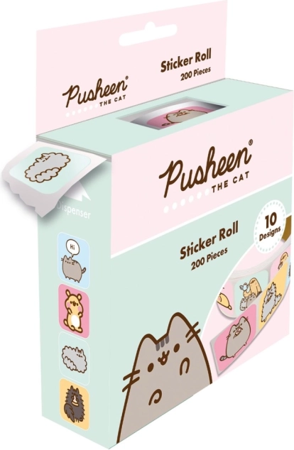 Sticker-Set mit Pusheen-Motiv (200 Stück)