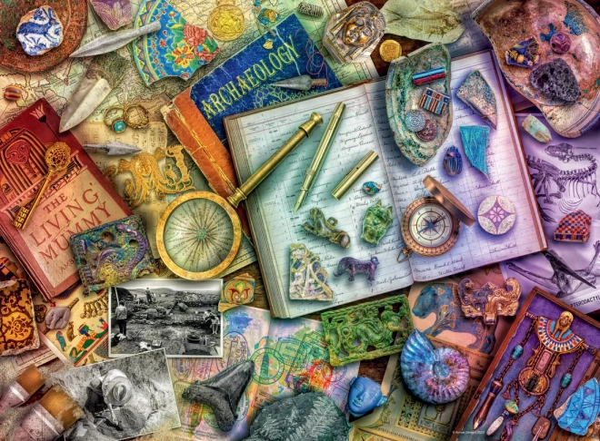 Ravensburger Puzzle Tisch des Archäologen, 500 Teile