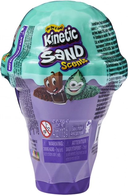Kinetischer Sand duftende Eiswaffeln