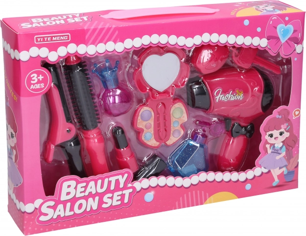 Kosmetik-Set mit Föhn für Kinder