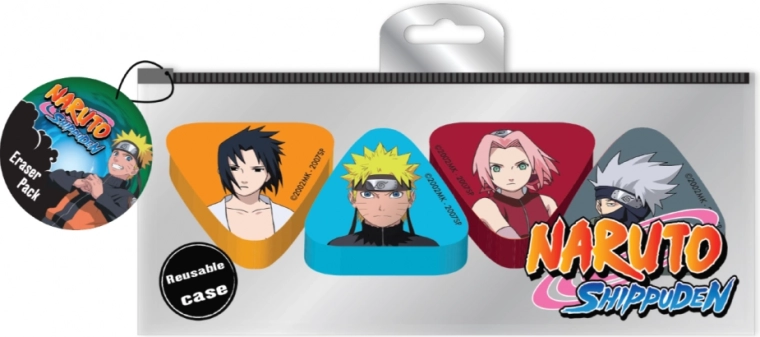 Naruto Radiergummi-Set