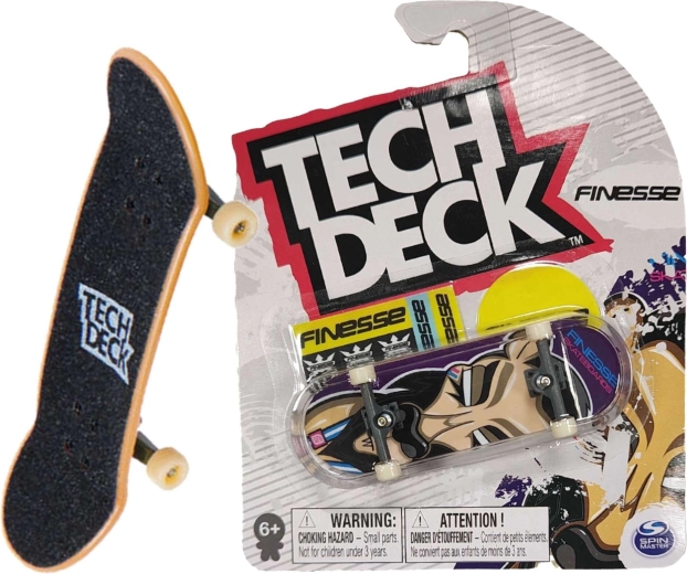 Tech Deck Fingerboard FINESSE Löwe + Aufkleber