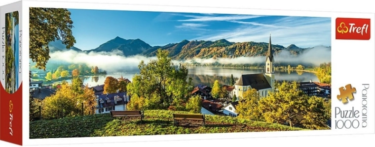 Panoramapuzzle Über dem Schliersee 1000 Teile