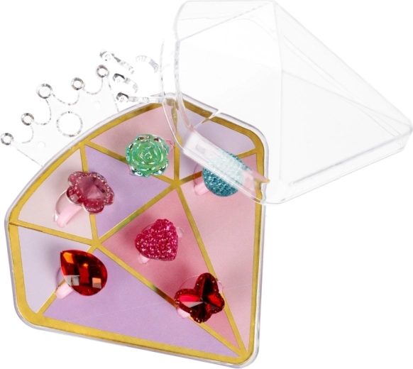 Zauberhafte Diamant-Schachtel