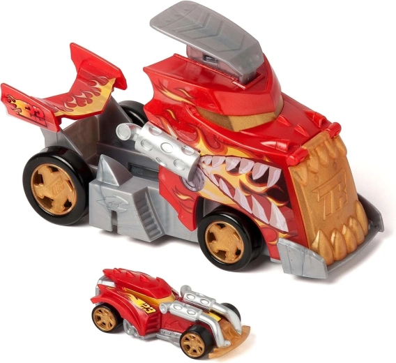 Actionreiches Design inspiriert vom Drachen