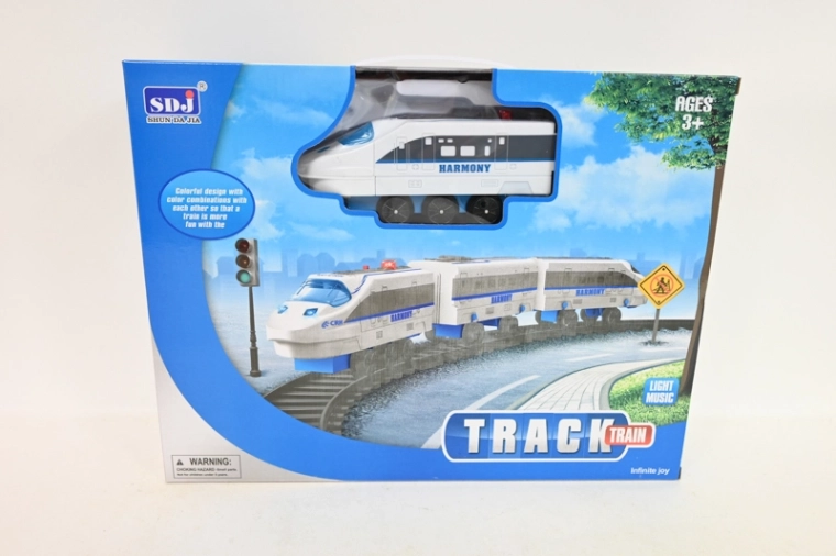 Personenzug mit Licht und Sound inklusive Schienen