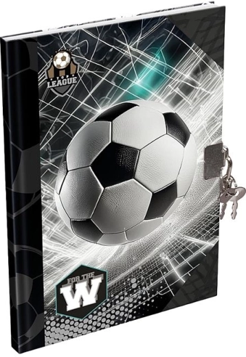Geheimtagebuch A5 LizzyCard Top League mit Schloss