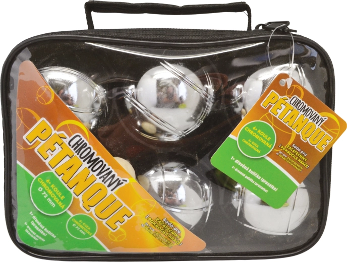 Metallene Boulekugeln – 6 Stück