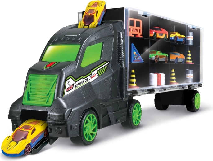 Lastwagen mit Metallautos 48 cm