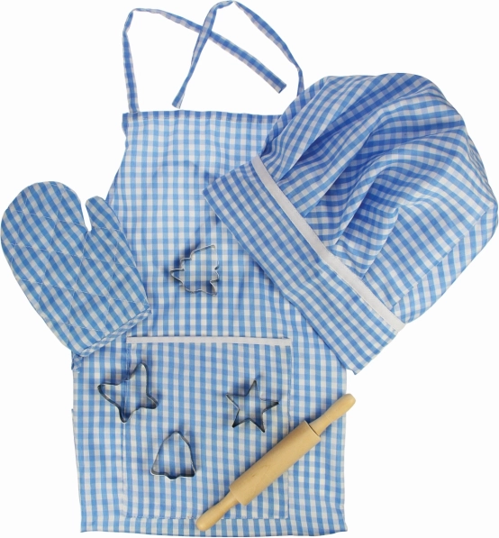 Blaues Kochset für Kinder von Bigjigs Toys