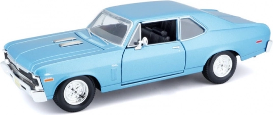 Chevrolet Nova 1970 Modell 1/24 Blau