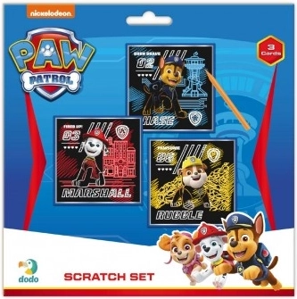 Scratch-Bild Paw Patrol bunt