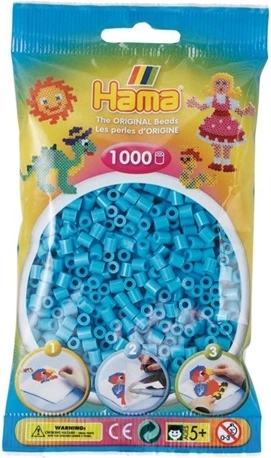 Hama Midi Bügelperlen 1000 Stk. blau