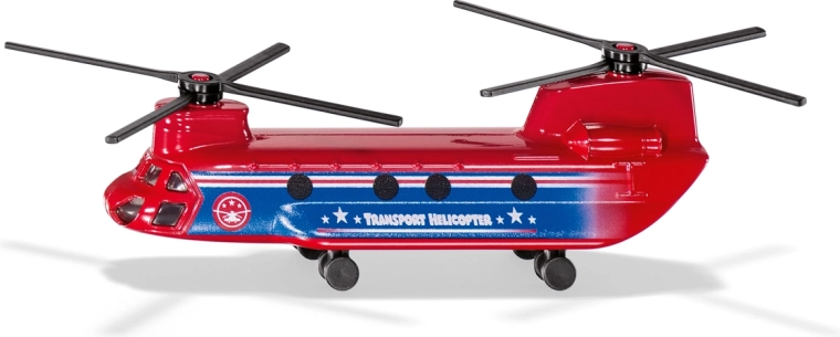 Siku Transporthubschrauber mit zwei Rotoren
