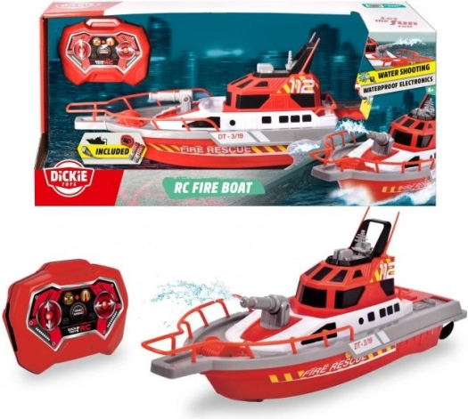 Ferngesteuertes Rettungsboot Feuerwehr