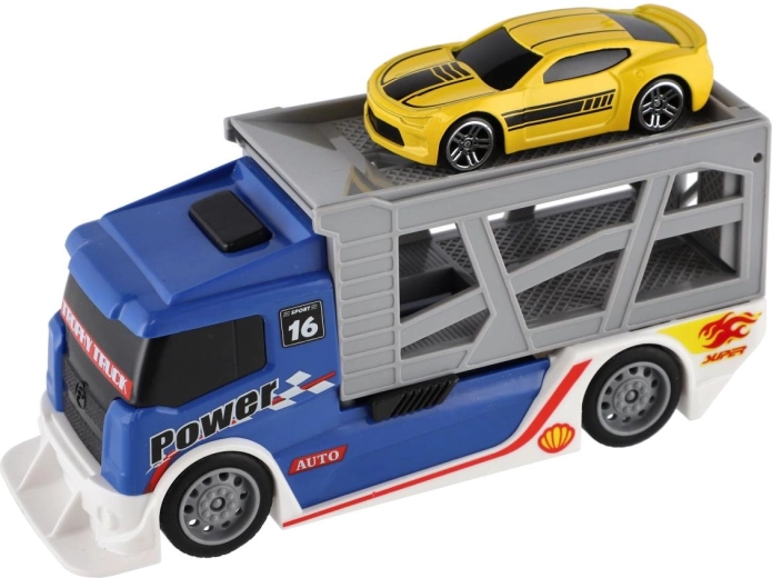 Transport eines Sportwagens