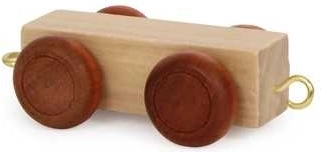 Small foot flacher Waggon Alphabet für Holzeisenbahnen