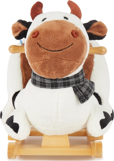 Bieco Schaukel-Kuh mit gepolstertem Sitz