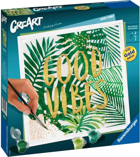 CreArt: Good Vibes – Malen nach Zahlen für Teenager
