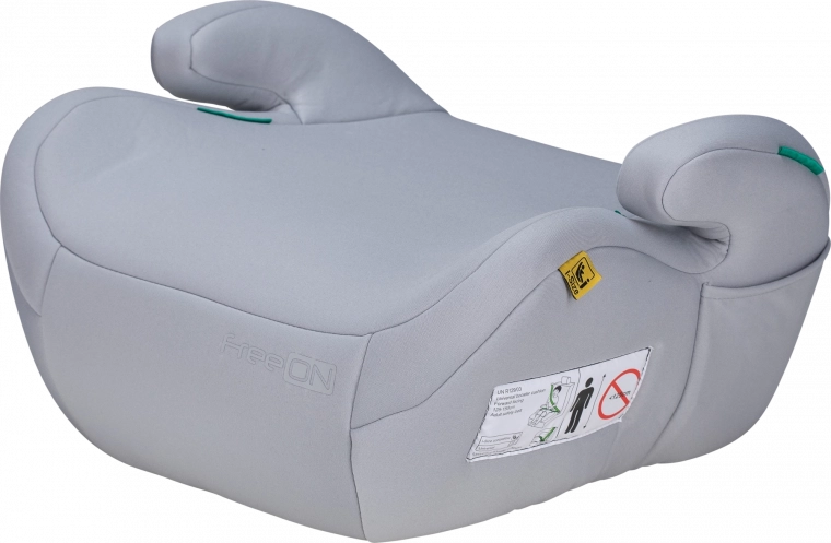 Sitzerhöhung Booster Libra i-Size 125–150 cm – Grau