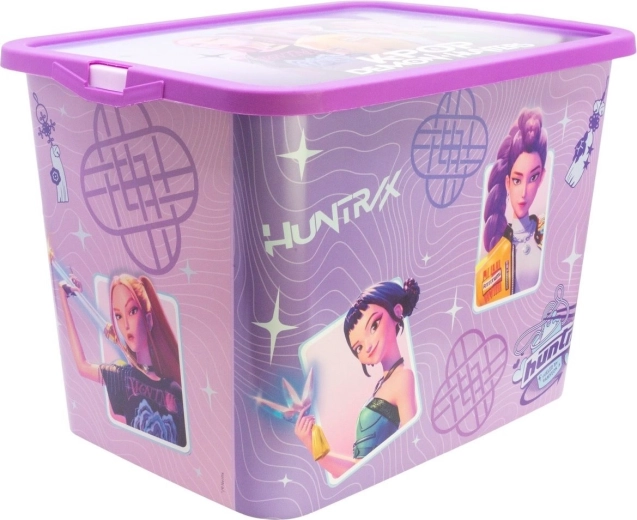 Aufbewahrungsbox K-pop: Dämonenjägerin 23 l lila