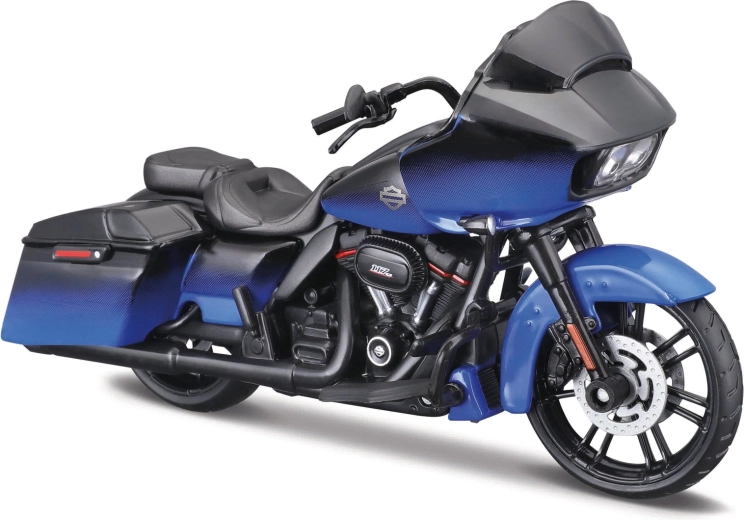 Maisto Harley-Davidson 2018 CVO Road Glide schwarz-blau 1:18